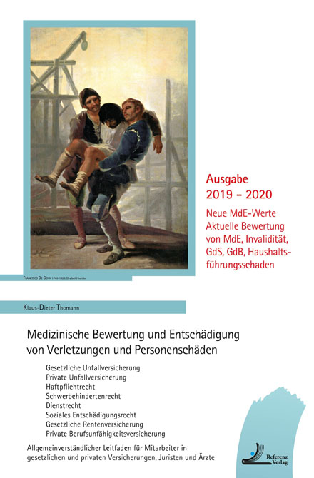 Medizinische Bewertung und Entschädigung von Verletzungen und Personenschäden