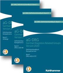 Cover G-DRG Definitionshandbuch Version 2020 -3 Bände-