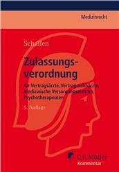 Cover Zulassungsverordnung