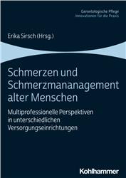 Cover Schmerzen und Schmerzmanagement alter Menschen