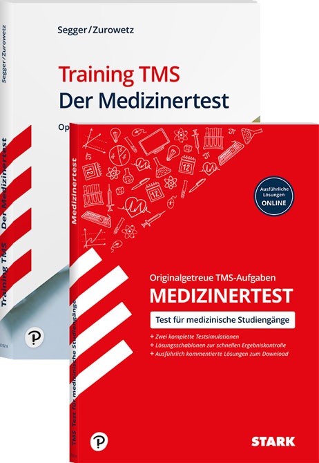 TMS - SET :  Training TMS-Der Medizinertest +  Testsimulationen TMS-Testaufgaben mit Lösungen