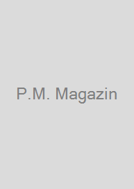 Cover P.M. Magazin