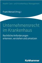 Cover Unternehmensrecht im Krankenhaus