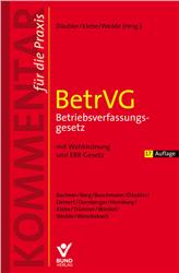 Cover BetrVG - Betriebsverfassungsgesetz