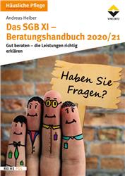 Cover Das SGB XI - Beratungshandbuch 2020/21