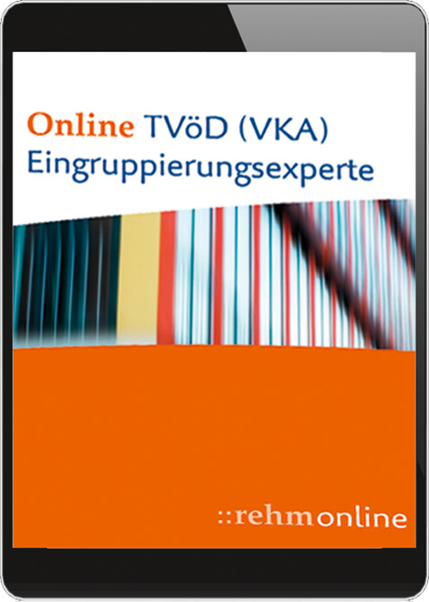 TVöD (VKA) Eingruppierungsexperte online (Online-Datenbank)