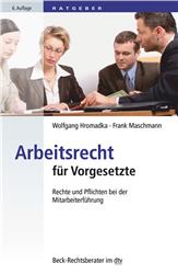 Cover Arbeitsrecht für Vorgesetzte