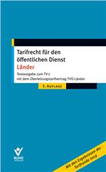 Cover Tarifrecht für den öffentlichen Dienst - Länder