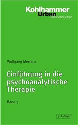 Cover Einführung in die psychoanalytische Therapie, Band 3