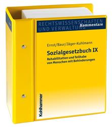 Cover Sozialgesetzbuch IX, Kommentar - Fortsetzungswerk in 2 Ordnern