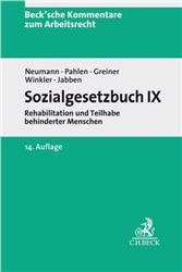 Cover Sozialgesetzbuch IX - Rehabilitation und Teilhabe behinderter Menschen