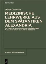 Cover Medizinische Lehrwerke aus dem spätantiken Alexandria
