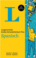 Cover Langenscheidt Großes Schulwörterbuch Plus Spanisch