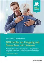 Cover 100 Fehler im Umgang mit Menschen mit Demenz