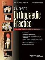 Current Orthopaedic Practice