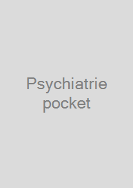Cover Psychiatrie pocket