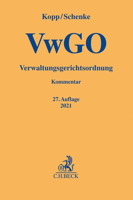 VwGO - Verwaltungsgerichtsordnung