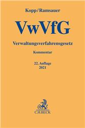 Cover VwVfG - Verwaltungsverfahrensgesetz