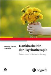 Cover Dankbarkeit in der Psychotherapie