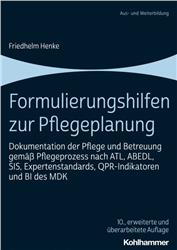 Cover Formulierungshilfen zur Pflegeplanung