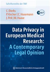 Cover Data Privacy in European Medical Research: A Contemporary Legal Opinion