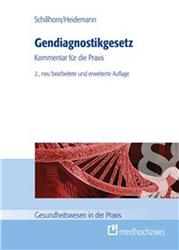 Cover Gendiagnostikgesetz
