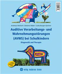 Cover Auditive Verarbeitungs- und Wahrnehmungsstörungen (AVWS) bei Schulkindern