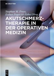 Cover Akutschmerztherapie in der Operativen Medizin