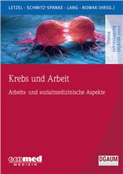 Cover Krebs und Arbeit