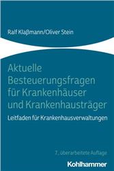 Cover Aktuelle Besteuerungsfragen für Krankenhäuser und Krankenhausträger