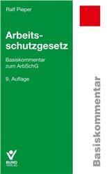 Cover Arbeitsschutzgesetz