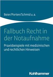 Cover Fallbuch Recht in der Notaufnahme