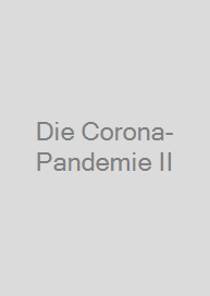 Cover Die Corona-Pandemie II