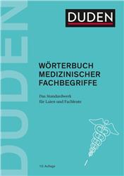 Cover Duden - Wörterbuch medizinischer Fachbegriffe
