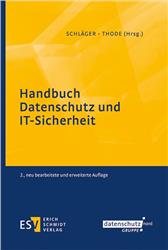Cover Handbuch Datenschutz und IT-Sicherheit