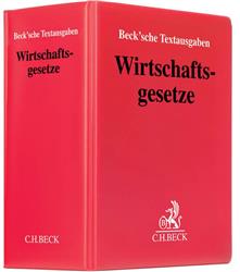 Cover Wirtschaftsgesetze - Grundwerk zur FORTSETZUNG-