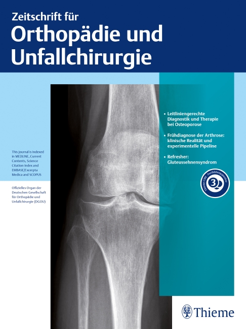 Zeitschrift für Orthopädie und Unfallchirurgie