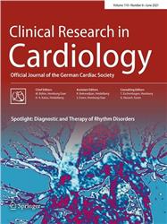 Cover Clinical Research in Cardiology (früher "Zeitschrift für Kardiologie")