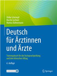 Cover Deutsch für Ärztinnen und Ärzte