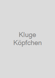 Cover Kluge Köpfchen