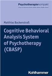 Cover Cognitive Behavioral Analysis System of Psychotherapy (CBASP)