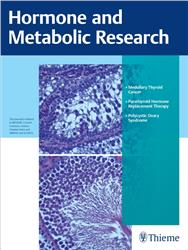 Cover Hormone and Metabolic Research
