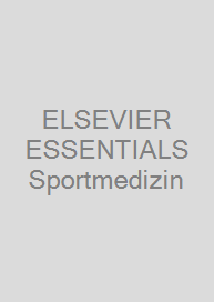 Cover ELSEVIER ESSENTIALS Sportmedizin
