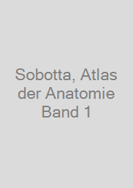 Cover Sobotta, Atlas der Anatomie Band 1