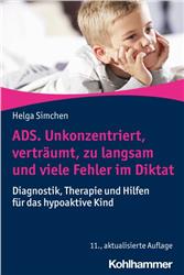 Cover ADS. Unkonzentriert, verträumt, zu langsam und viele Fehler im Diktat