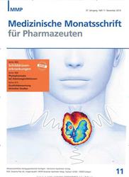 Cover Medizinische Monatsschrift für Pharmazeuten