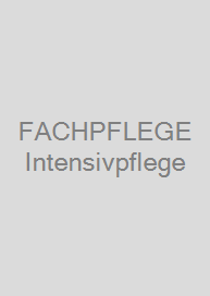 Cover FACHPFLEGE Intensivpflege