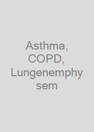 Cover Asthma, COPD, Lungenemphysem