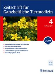 Cover ZGTM - Zeitschrift für Ganzheitliche Tiermedizin