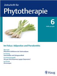 Cover Zeitschrift für Phytotherapie